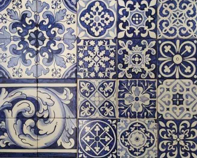 Hand Painted Azulejos Tiles